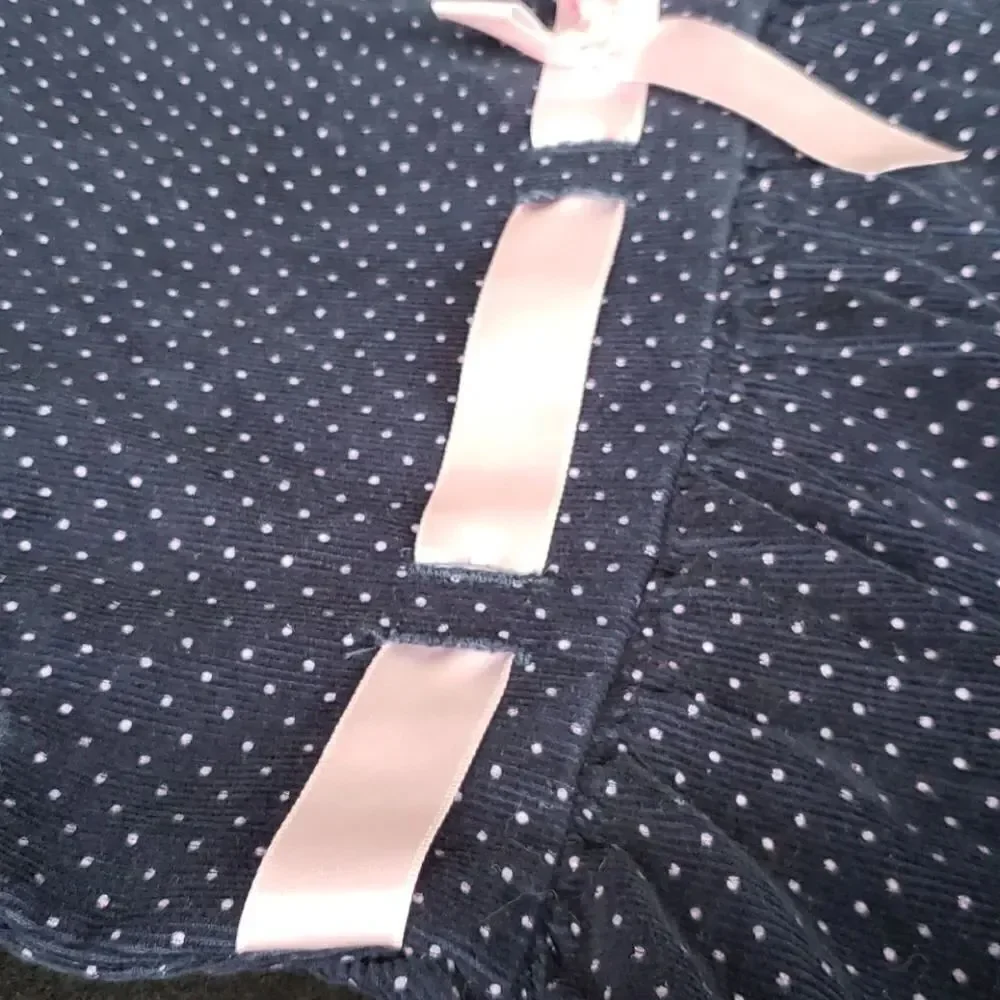 Adorable Polka Dotted Ballerina Jumper Dress Sz 6X